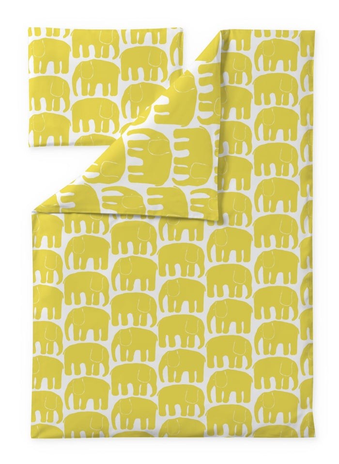 Finlayson Elefantti Duvet Cover set for babies | Finnair Shop